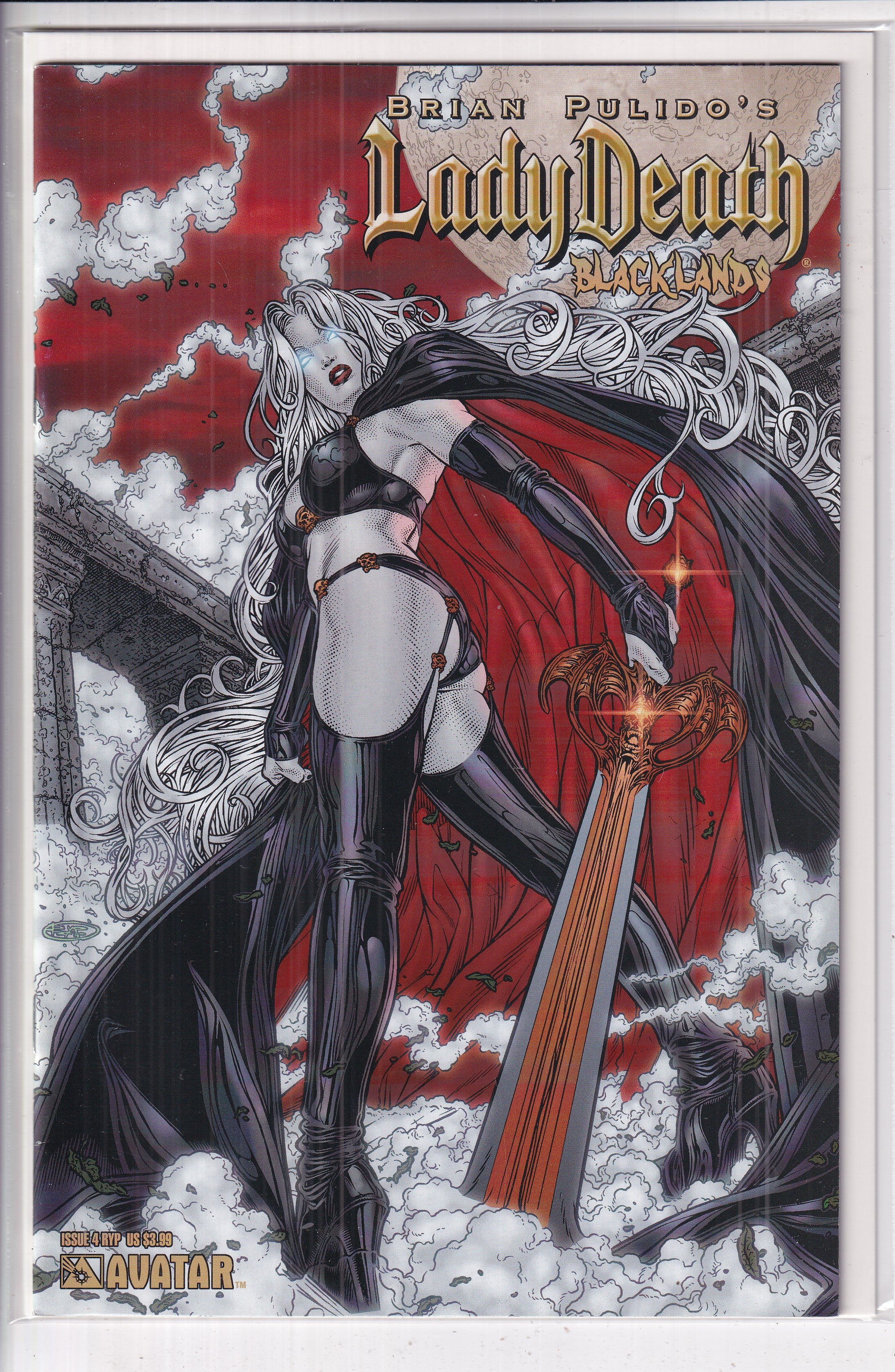 Lady Death Blacklands #4 RYP Variant - Slab City Comics 