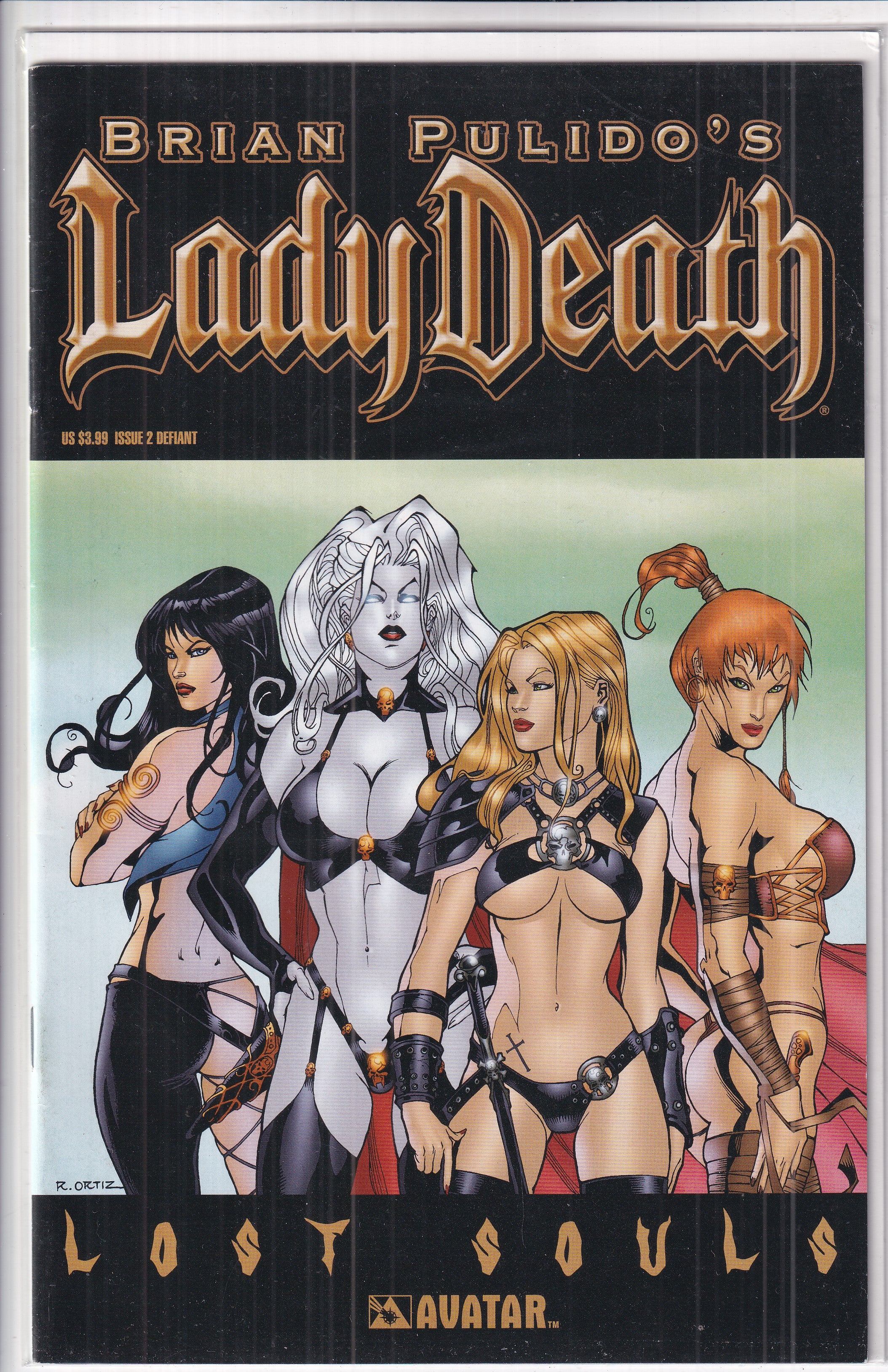 Lady Death #2 Defiant - Slab City Comics 