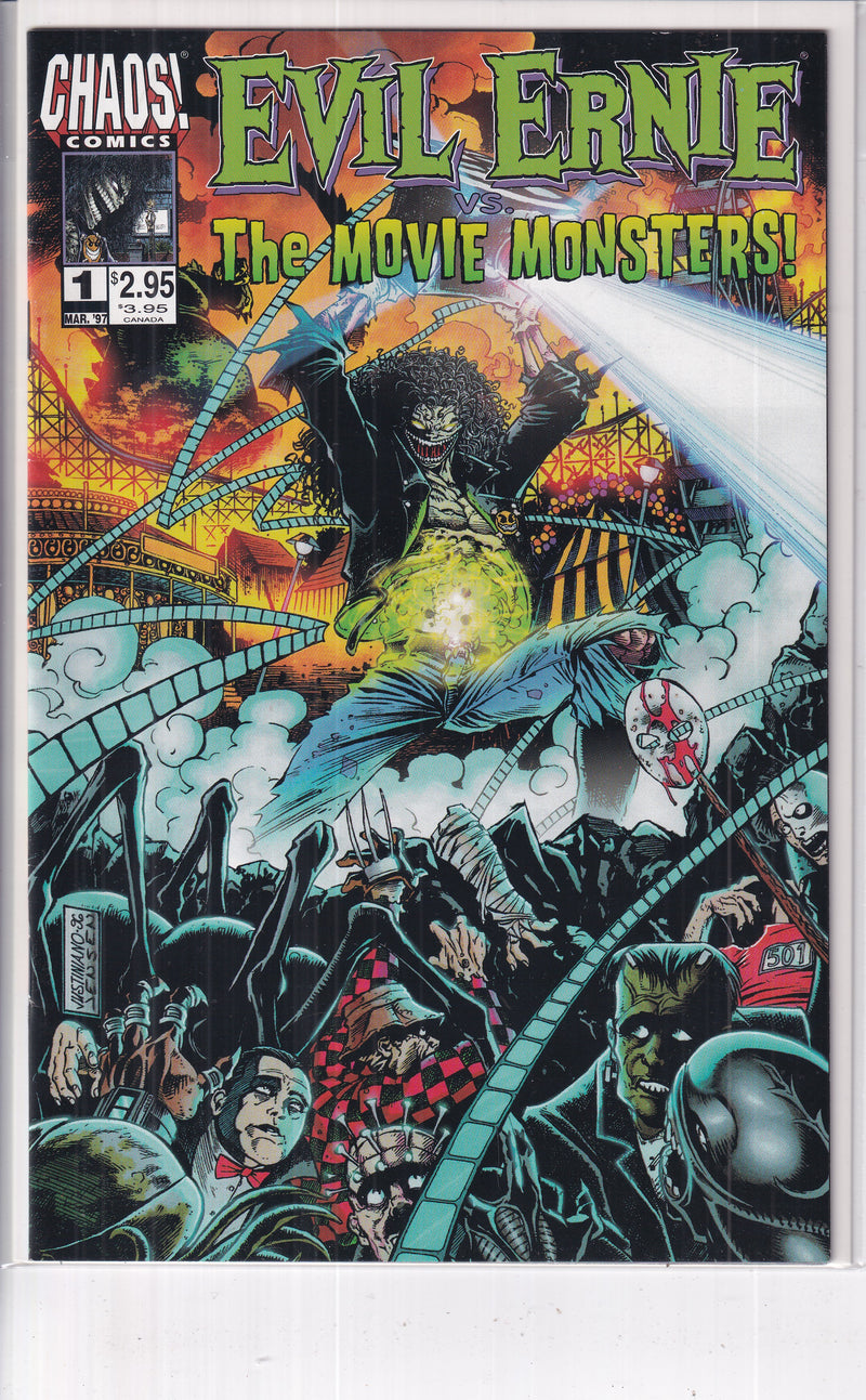 EVIL ERNIE VS THE MOVIE MONSTERS