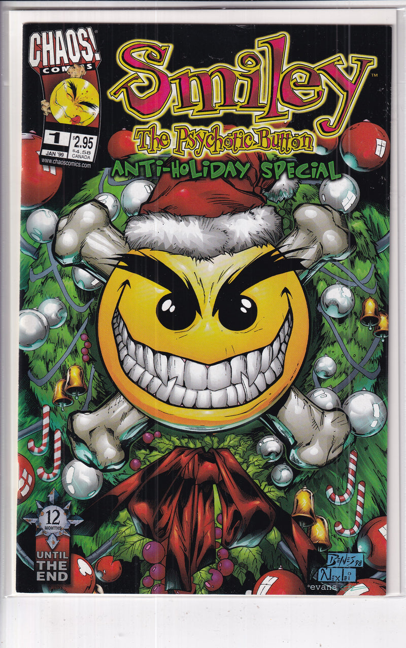 Smiley The Psychotic Button Anti-Holiday Special