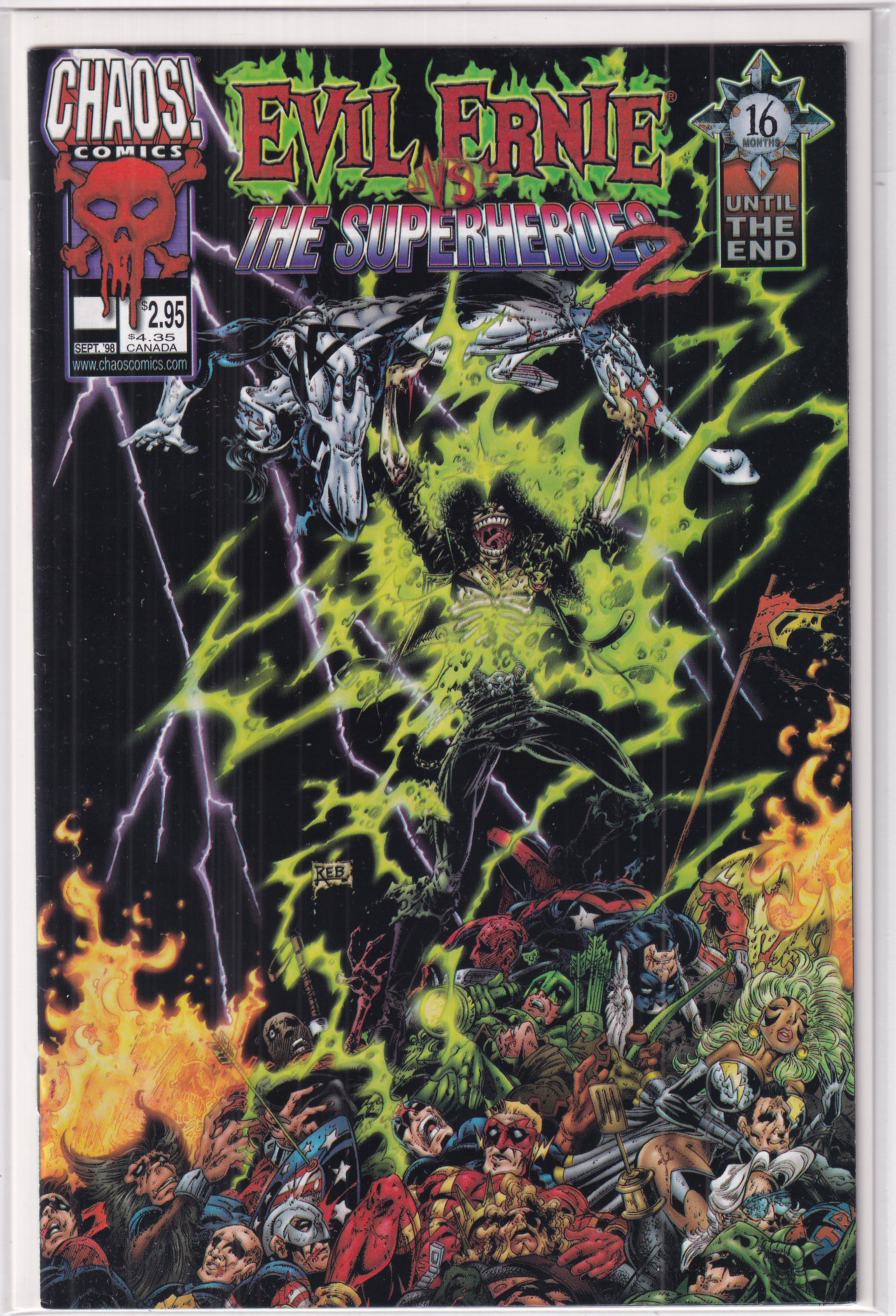 EVIL ERNIE VS THE SUPERHEROES #2 - Slab City Comics 