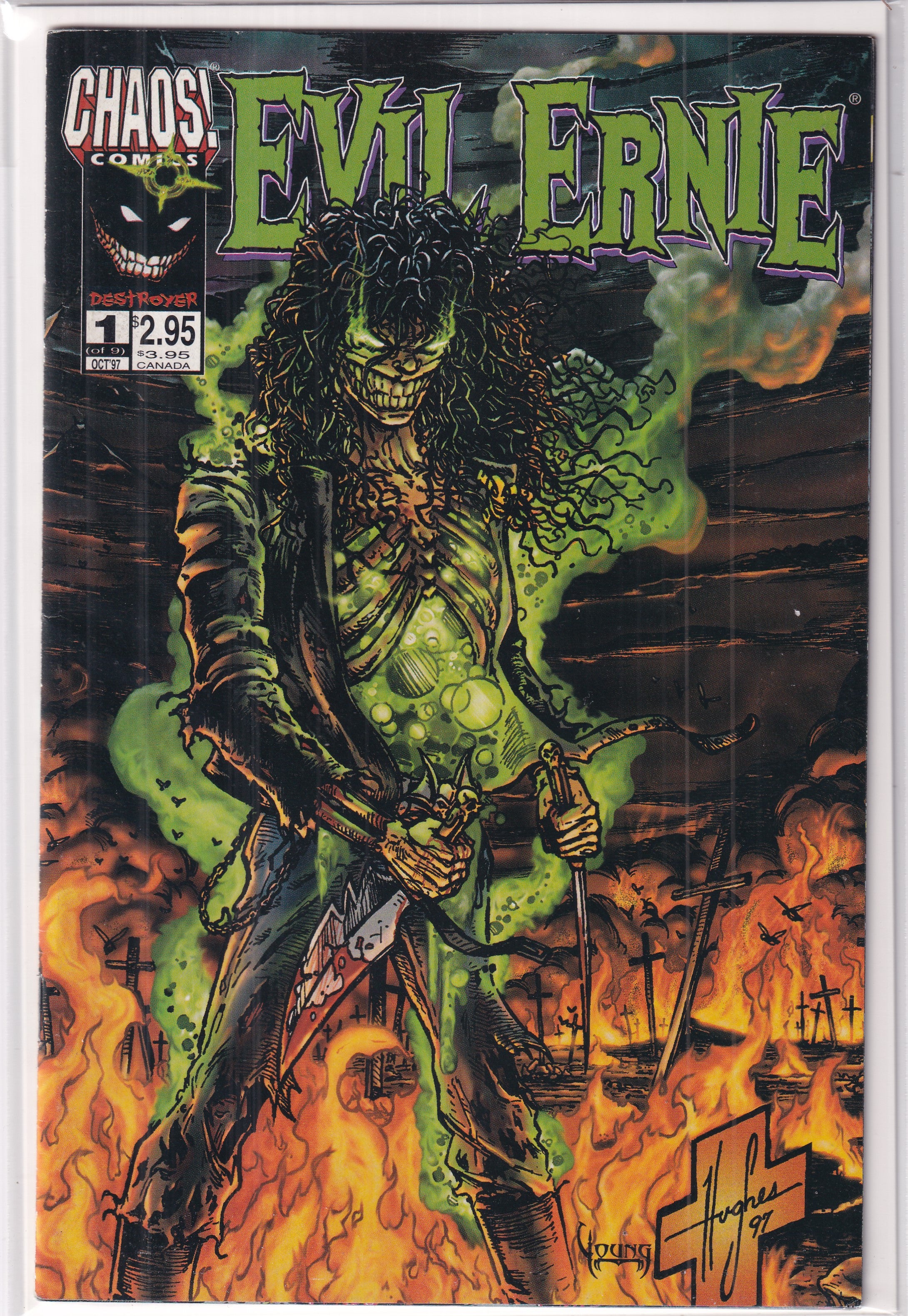 EVIL ERNIE DESTROYER #1 - Slab City Comics 