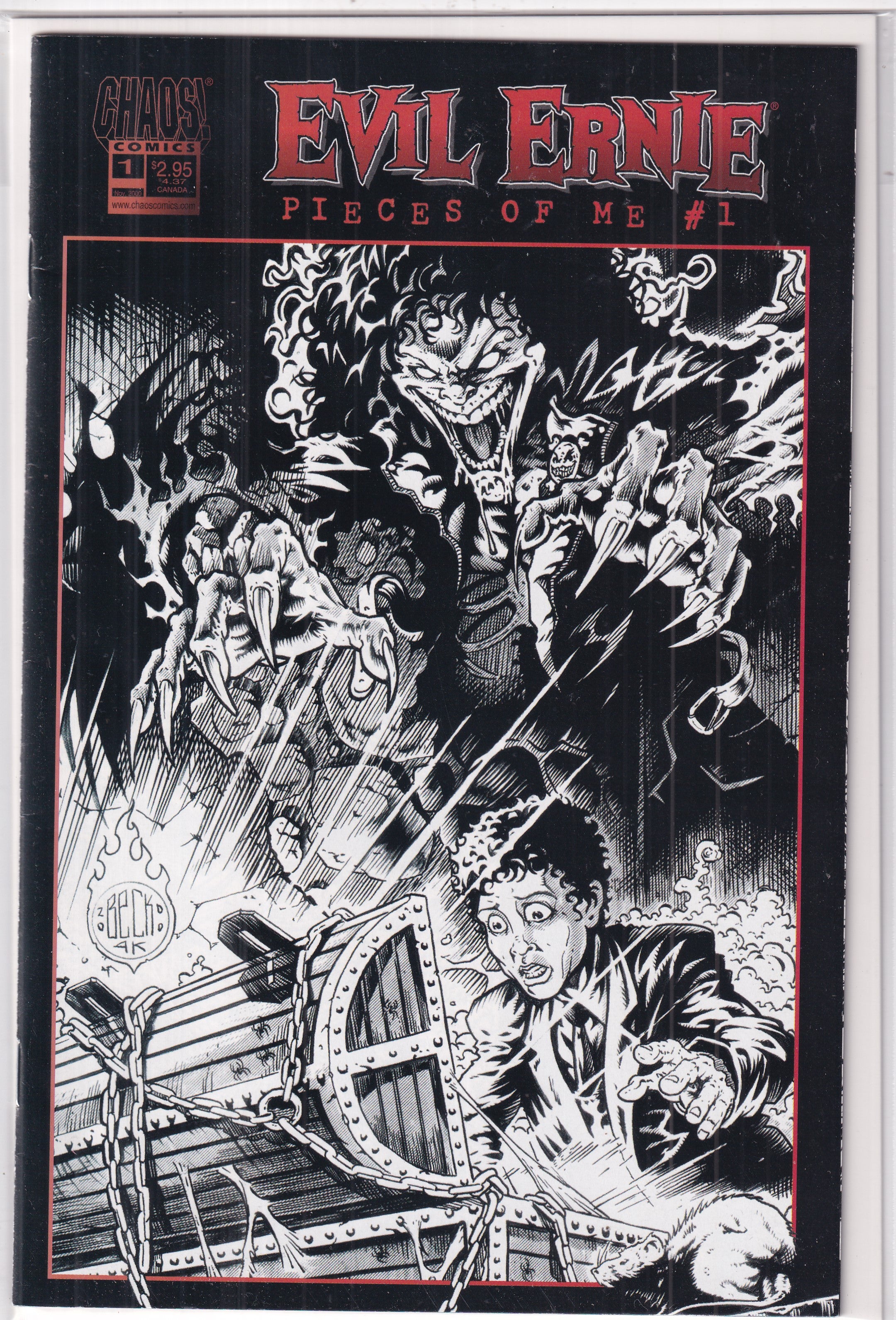 EVIL ERNIE PIECES OF ME #1 - Slab City Comics 