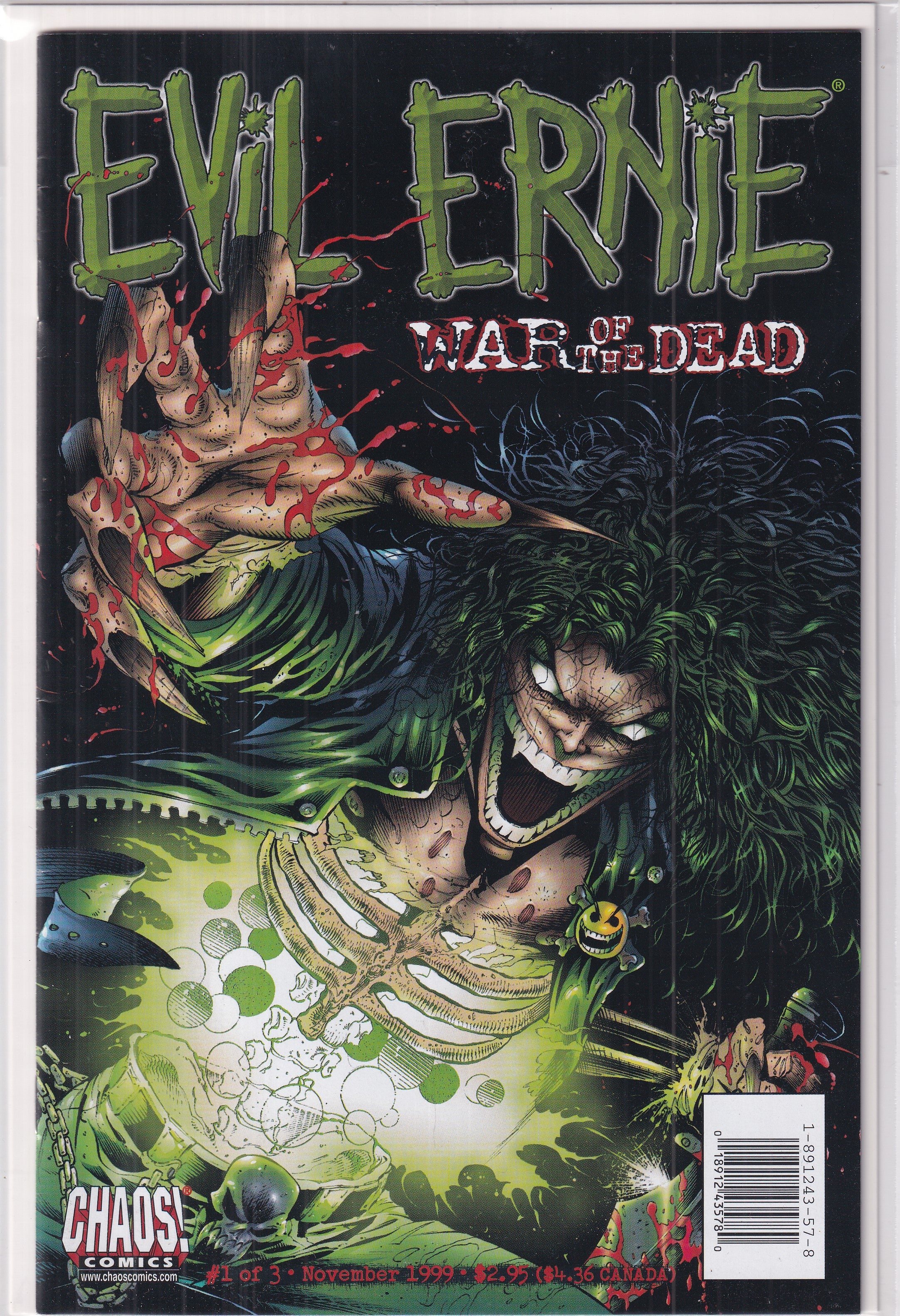 EVIL ERNIE WAR OF THE DEAD #1 - Slab City Comics 