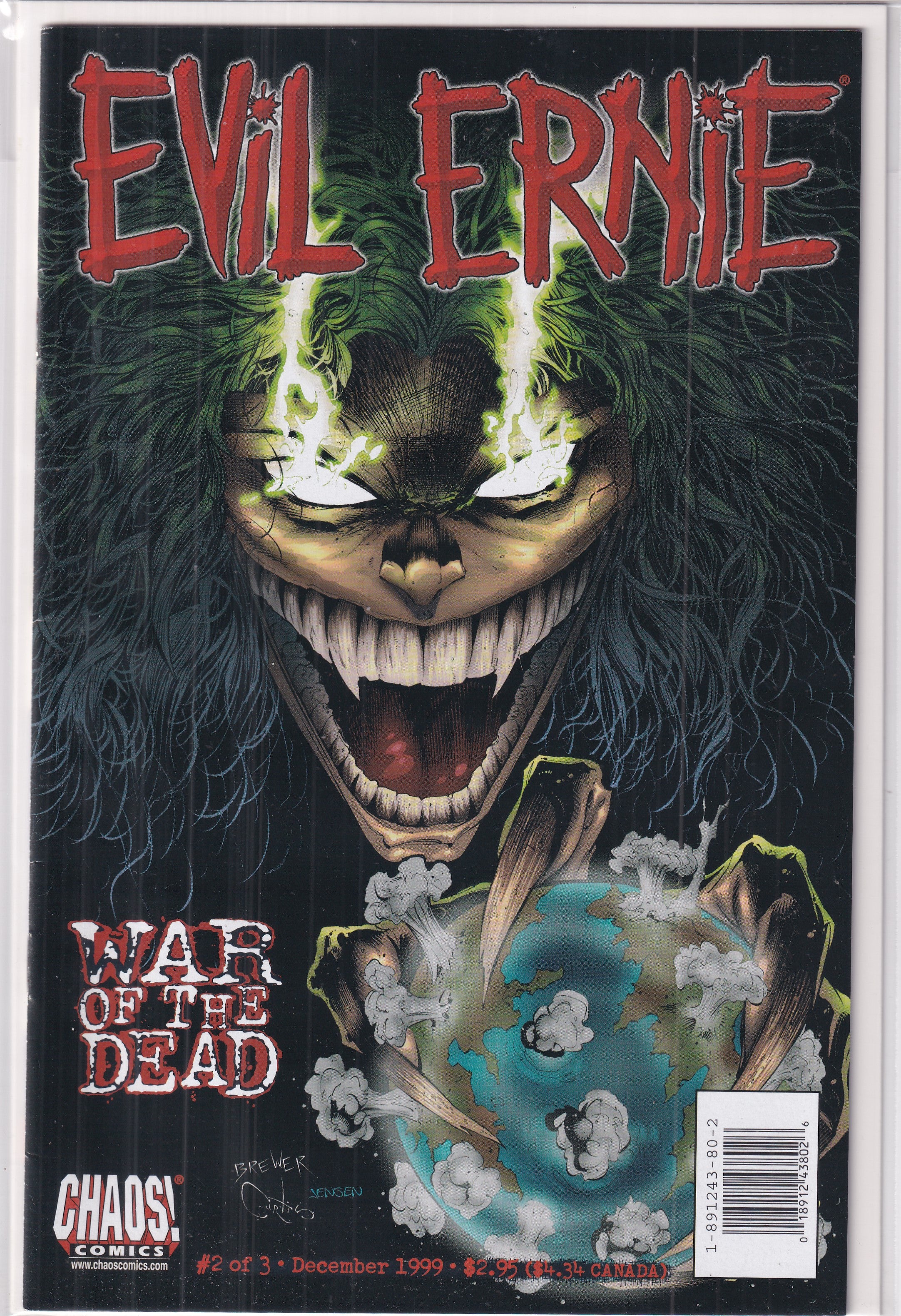 EVIL ERNIE WAR OF THE DEAD #2 - Slab City Comics 