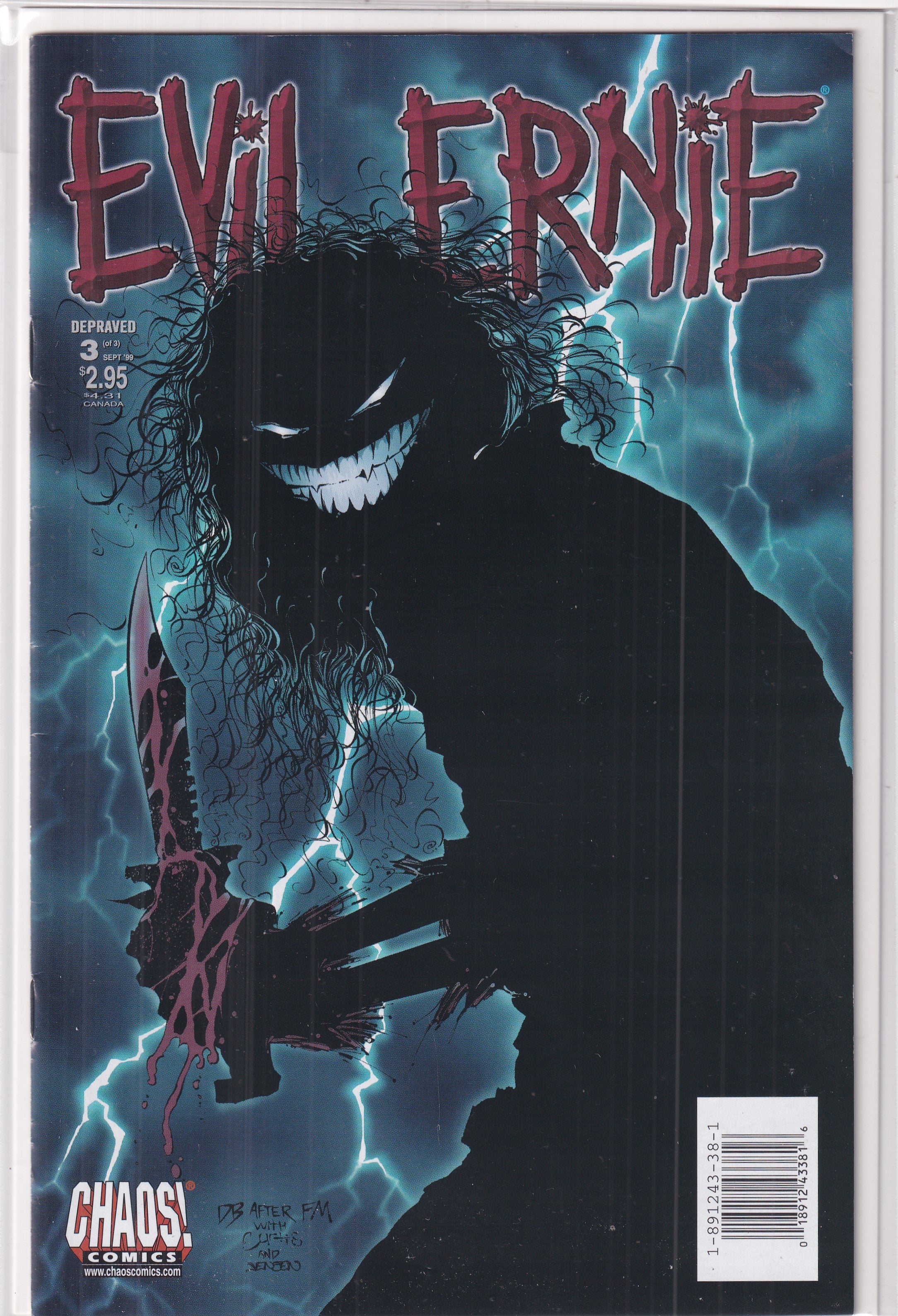 EVIL ERNIE DEPRAVED #3 - Slab City Comics 