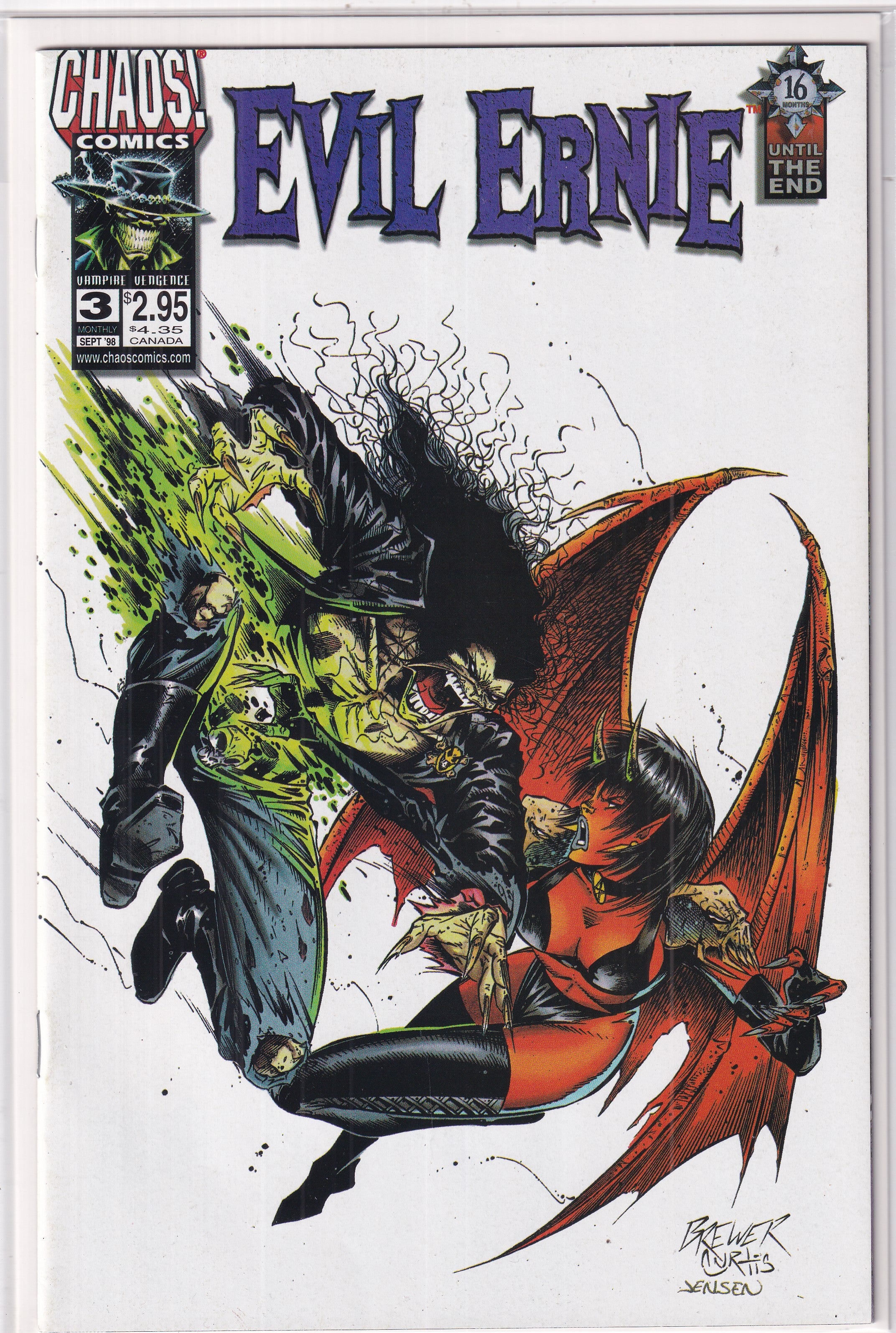 EVIL ERNIE #3 - Slab City Comics 