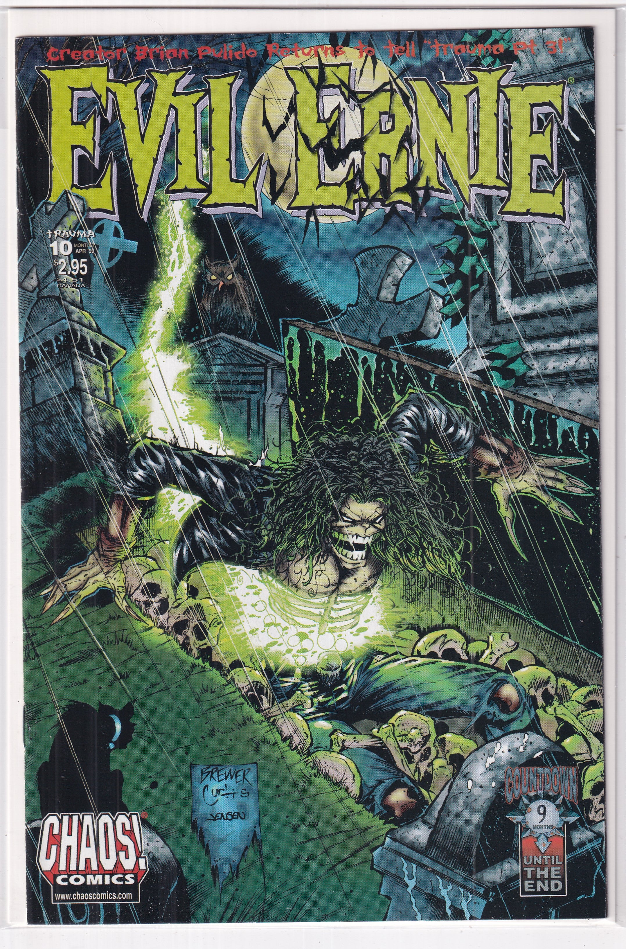 EVIL ERNIE #10 - Slab City Comics 