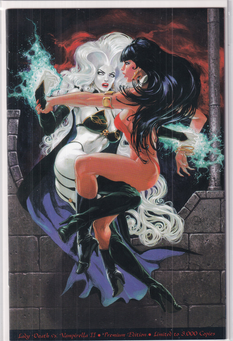 LADY DEATH VS VAMPIRELLA II PREMIUM - Slab City Comics 