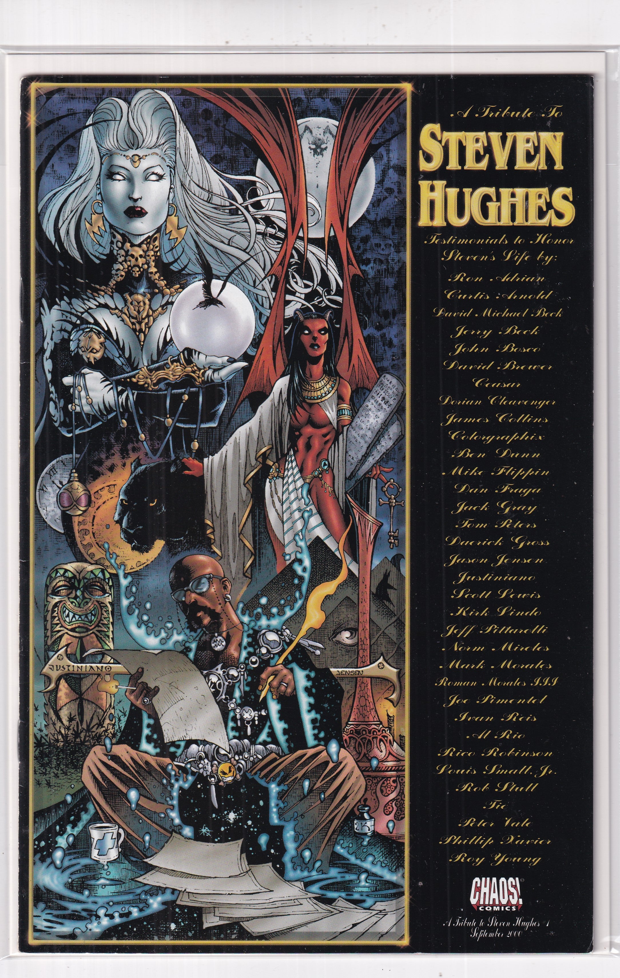 TRIBUTE TO STEVEN HUGHES #1 - Slab City Comics 
