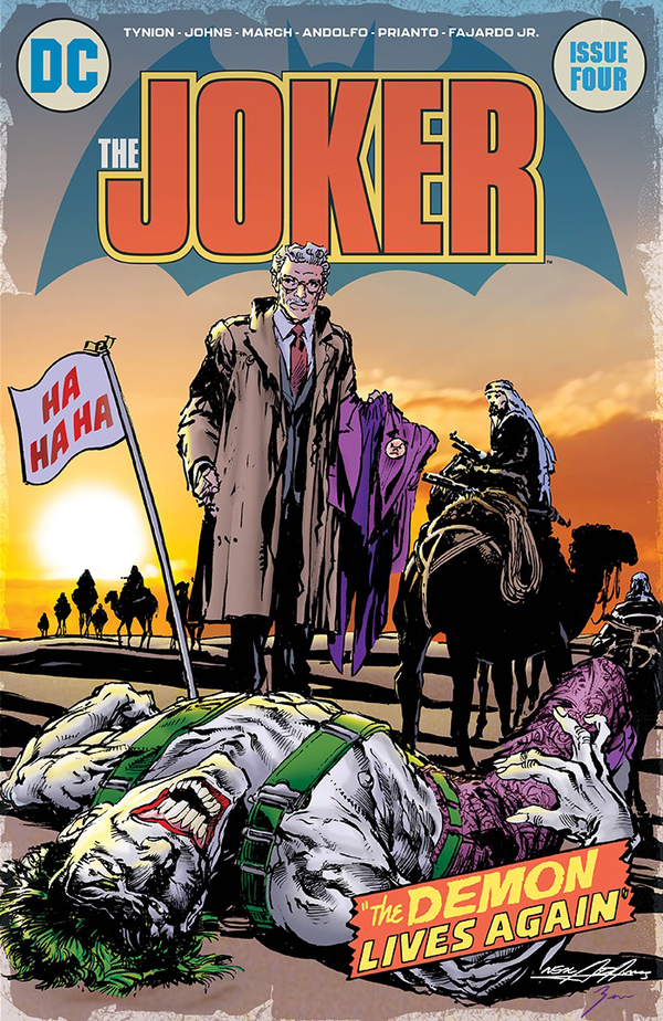 Joker #4 Neal Adams Variant Cover - Slab City Comics 