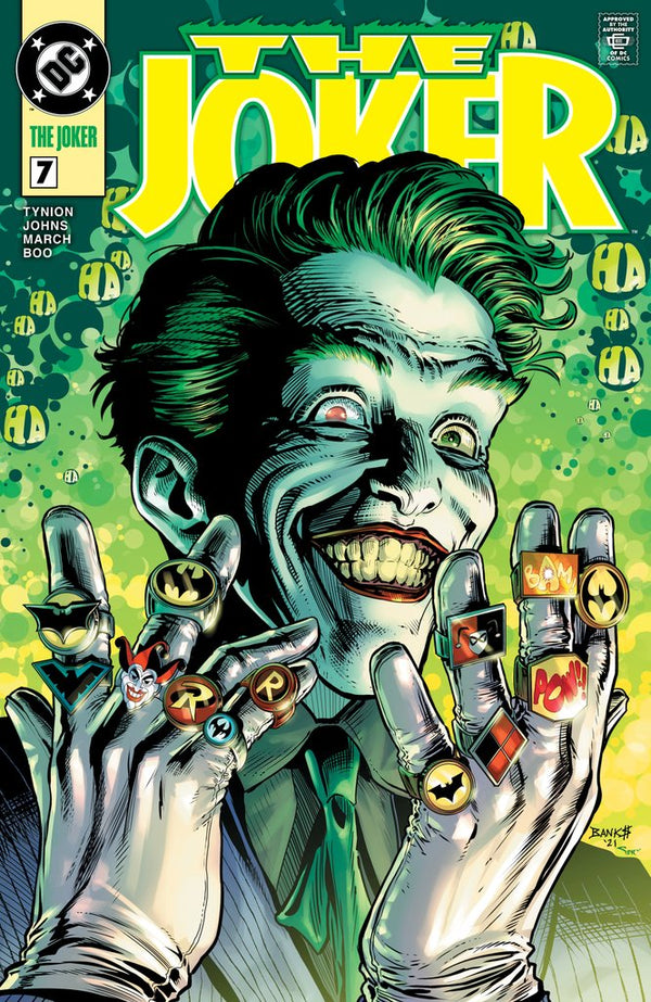 Joker #7 Darryl Banks GL Homage Variant - Slab City Comics 