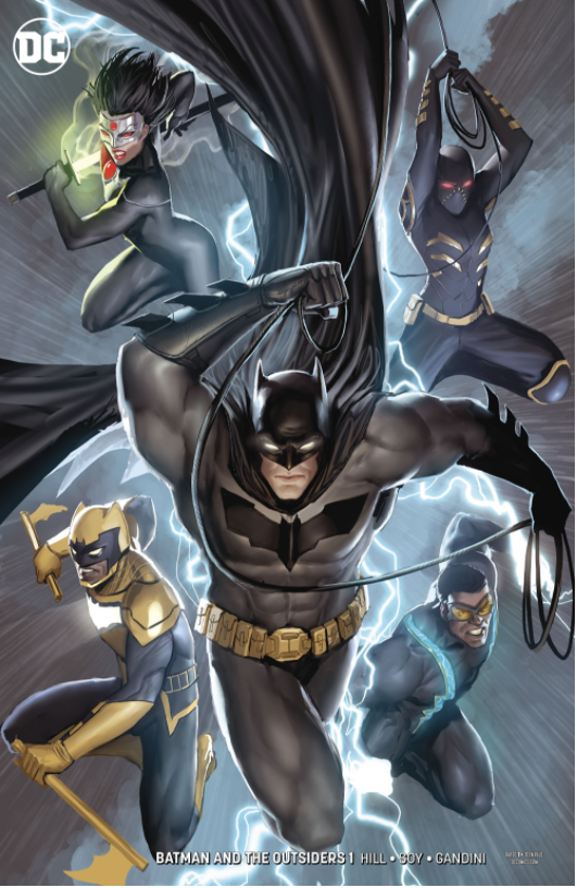 BATMAN AND THE OUTSIDERS #1 VARIANT - Slab City Comics 
