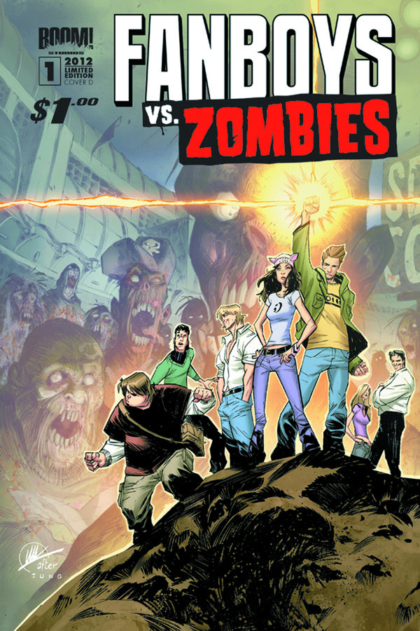 FANBOYS VS ZOMBIES #1 1:50 RAMOS VARAINT - Slab City Comics 