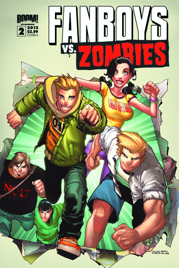 FANBOYS VS ZOMBIES #2 - Slab City Comics 
