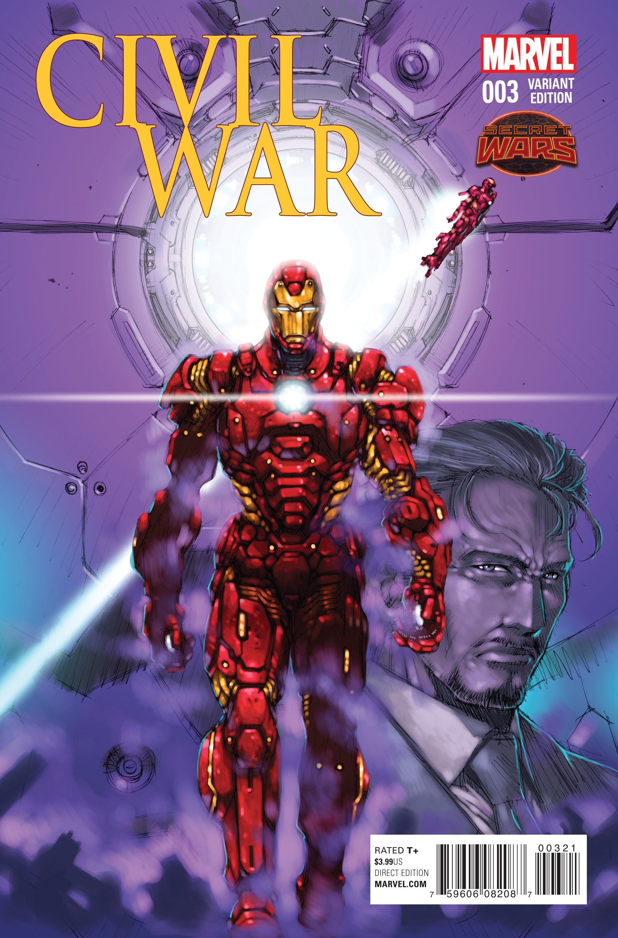 CIVIL WAR #3 ASAMIYA MANGA VARIANT - Slab City Comics 