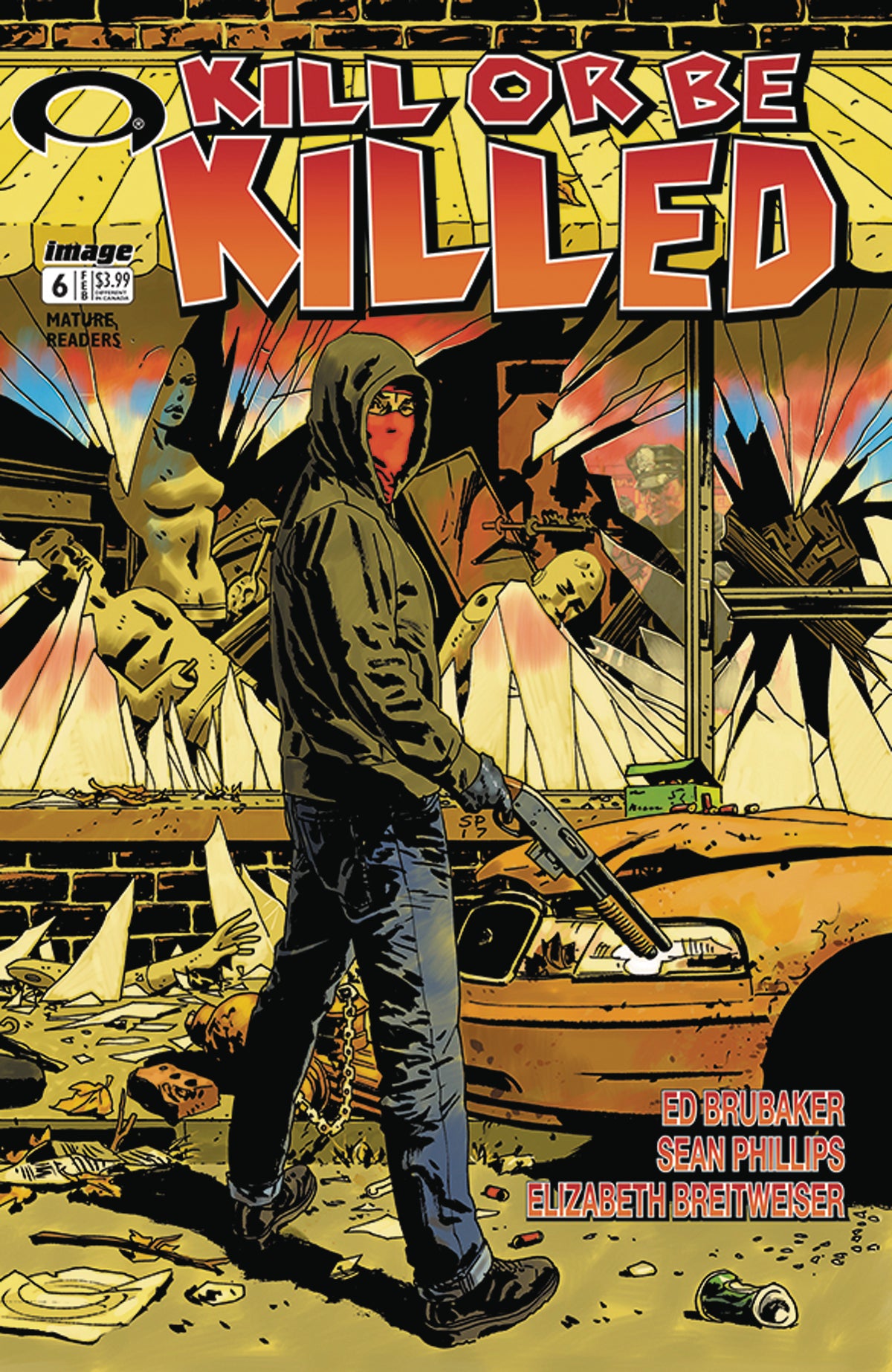 KILL OR BE KILLED #6  IMAGE TRIBUTE VARIANT - Slab City Comics 