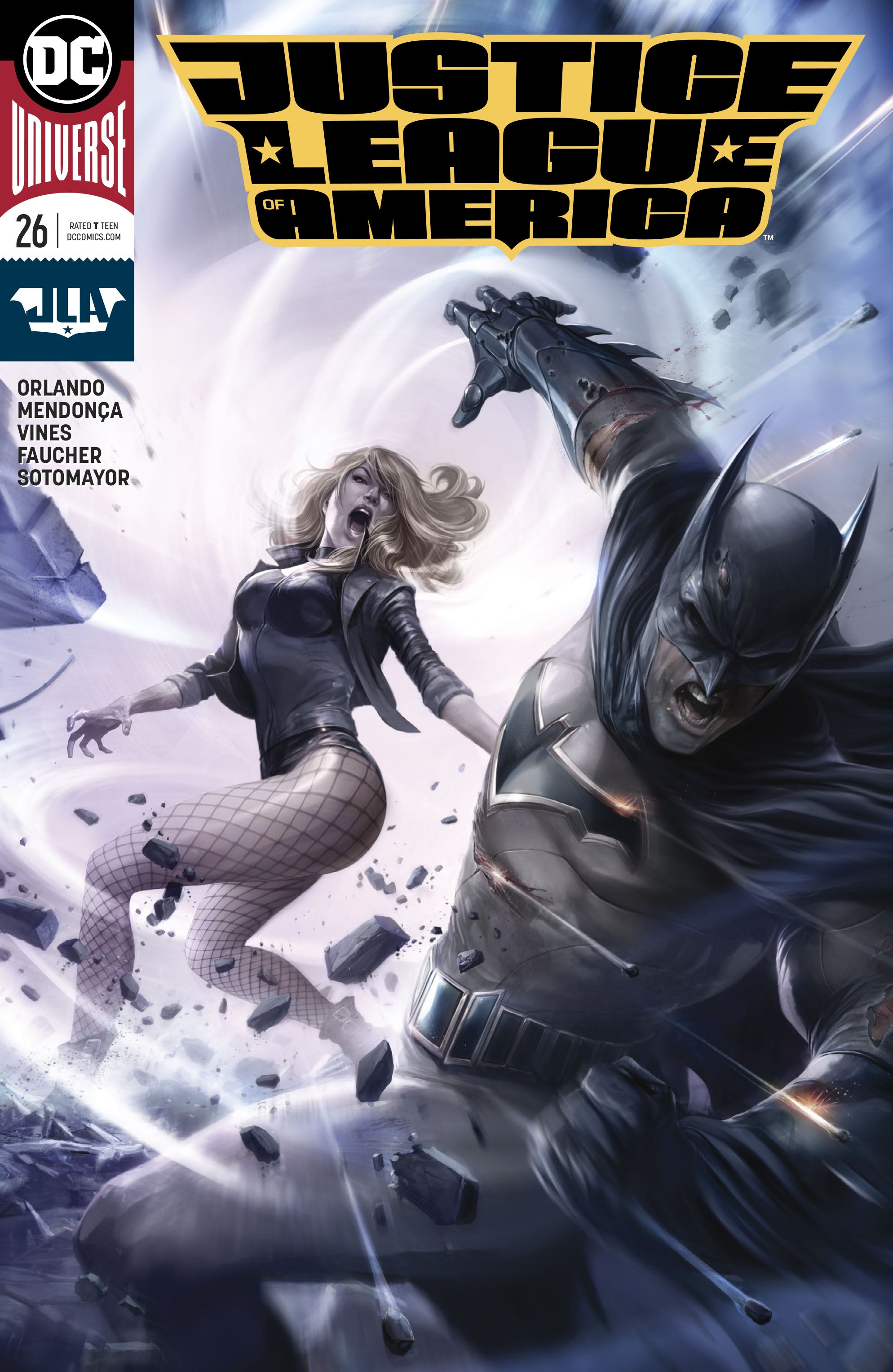 JUSTICE LEAGUE OF AMERICA #26 VARIANT - Slab City Comics 