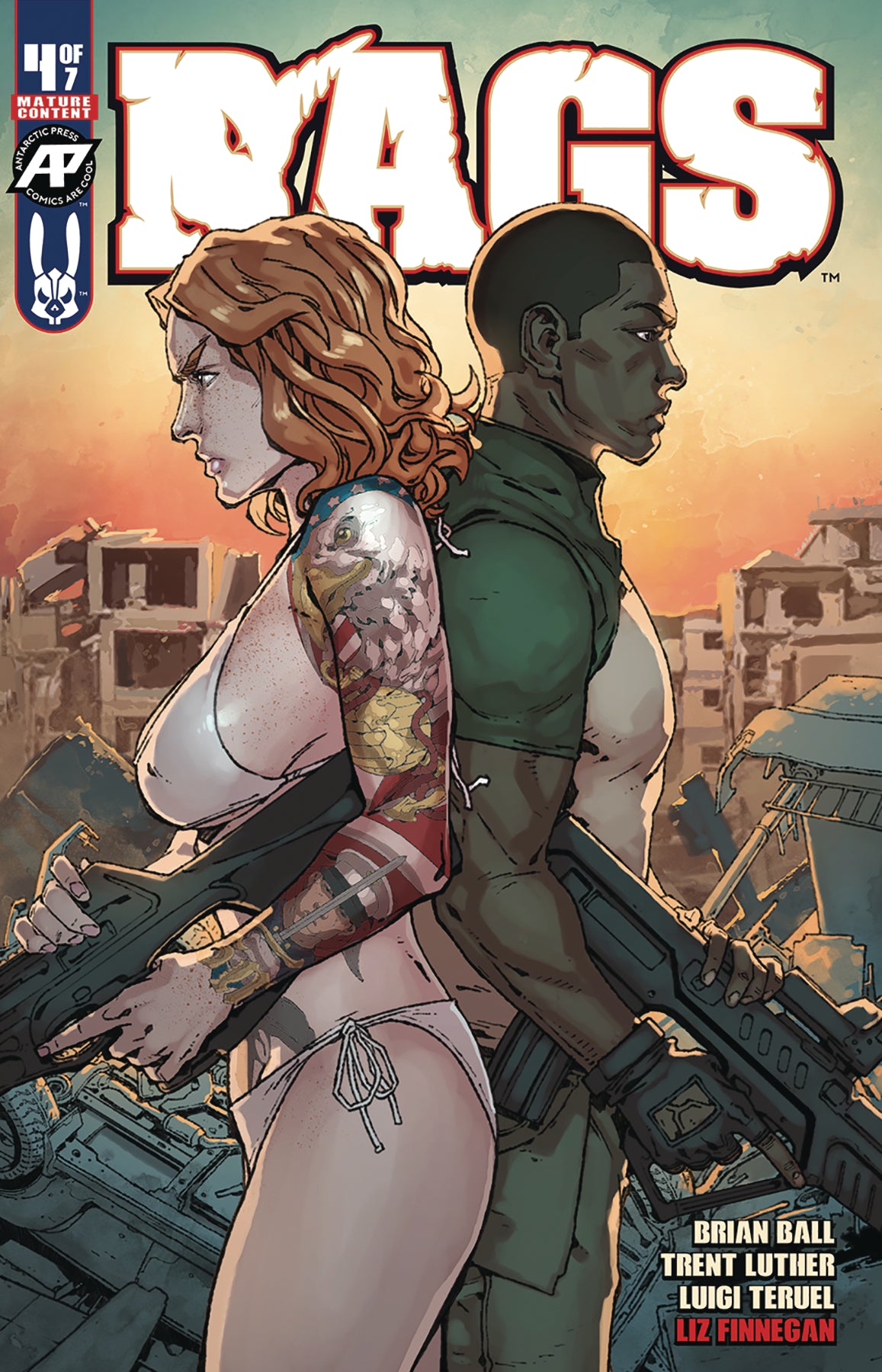 RAGS #4 - Slab City Comics 