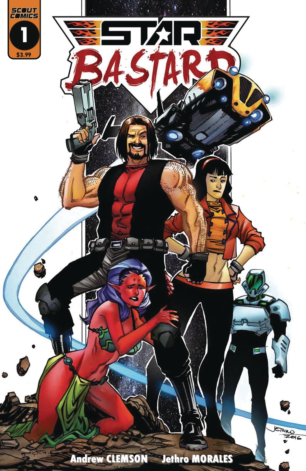 STAR BASTARD #1 - Slab City Comics 