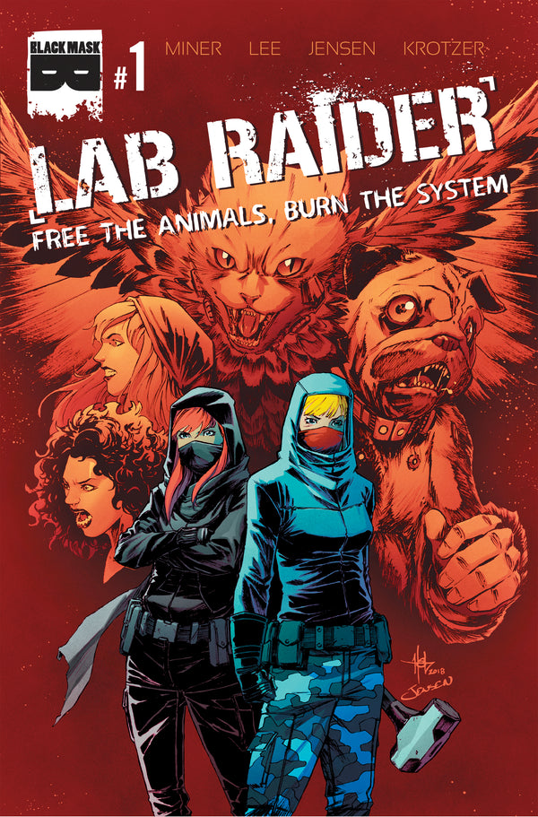 LAB RAIDER #1 - Slab City Comics 