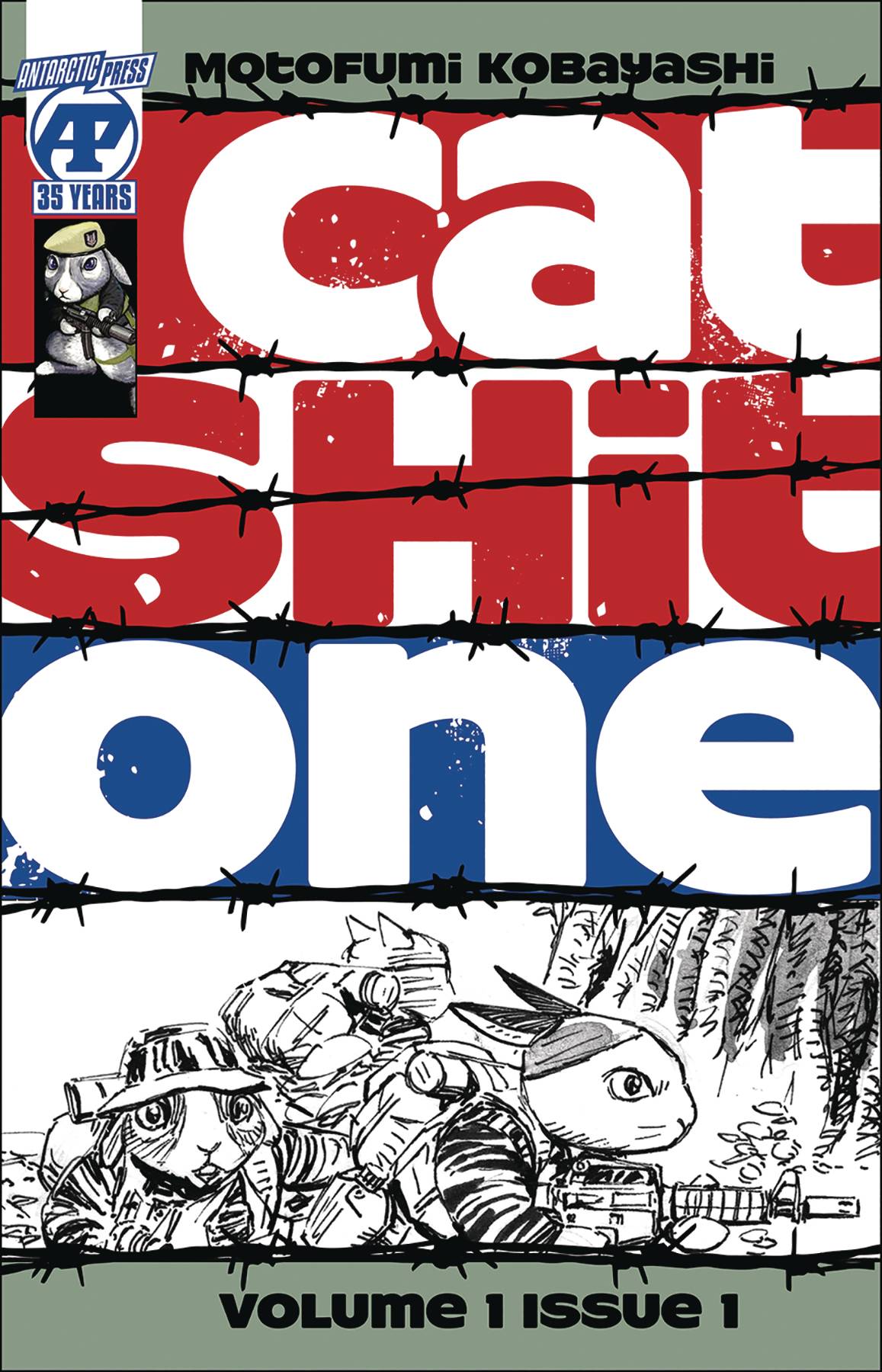 CAT SHIT VOL 01 #1 - Slab City Comics 