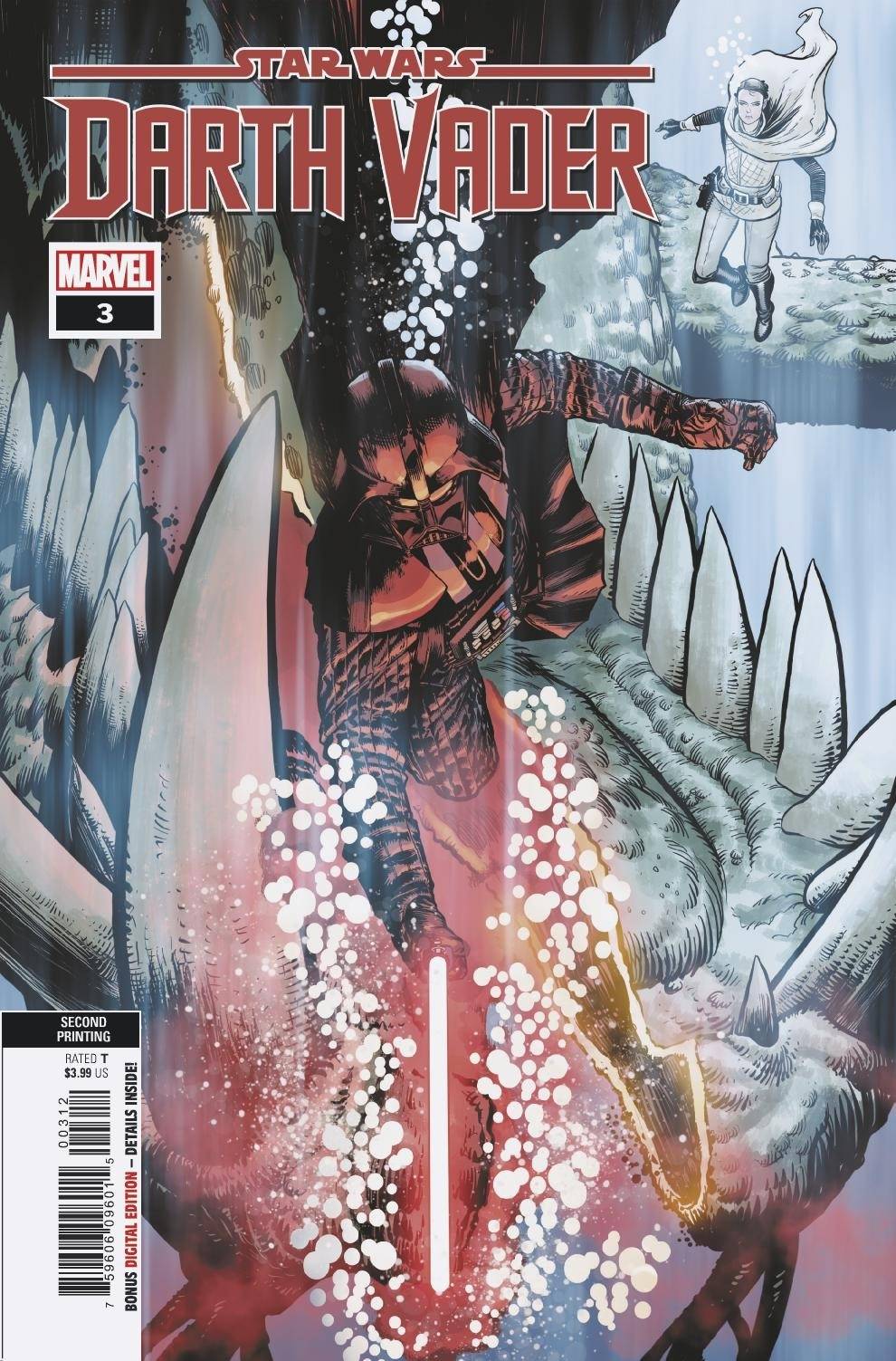 STAR WARS DARTH VADER #3 2ND PRINT IENCO VARIANT - Slab City Comics 