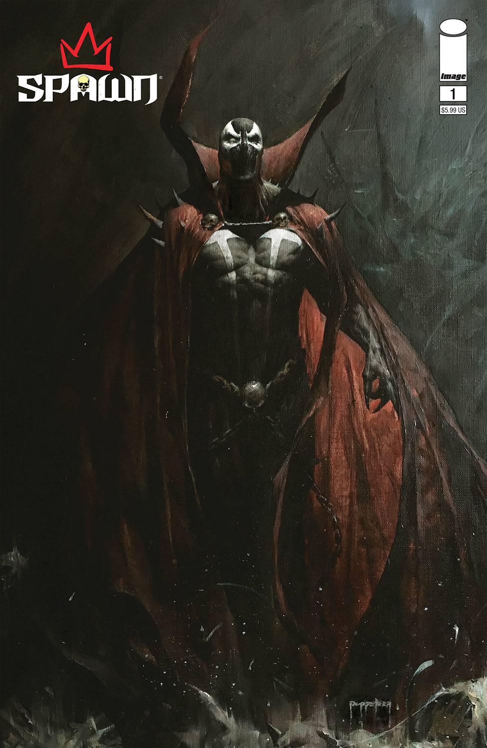 KING SPAWN #1 CVR A LEE - Slab City Comics 