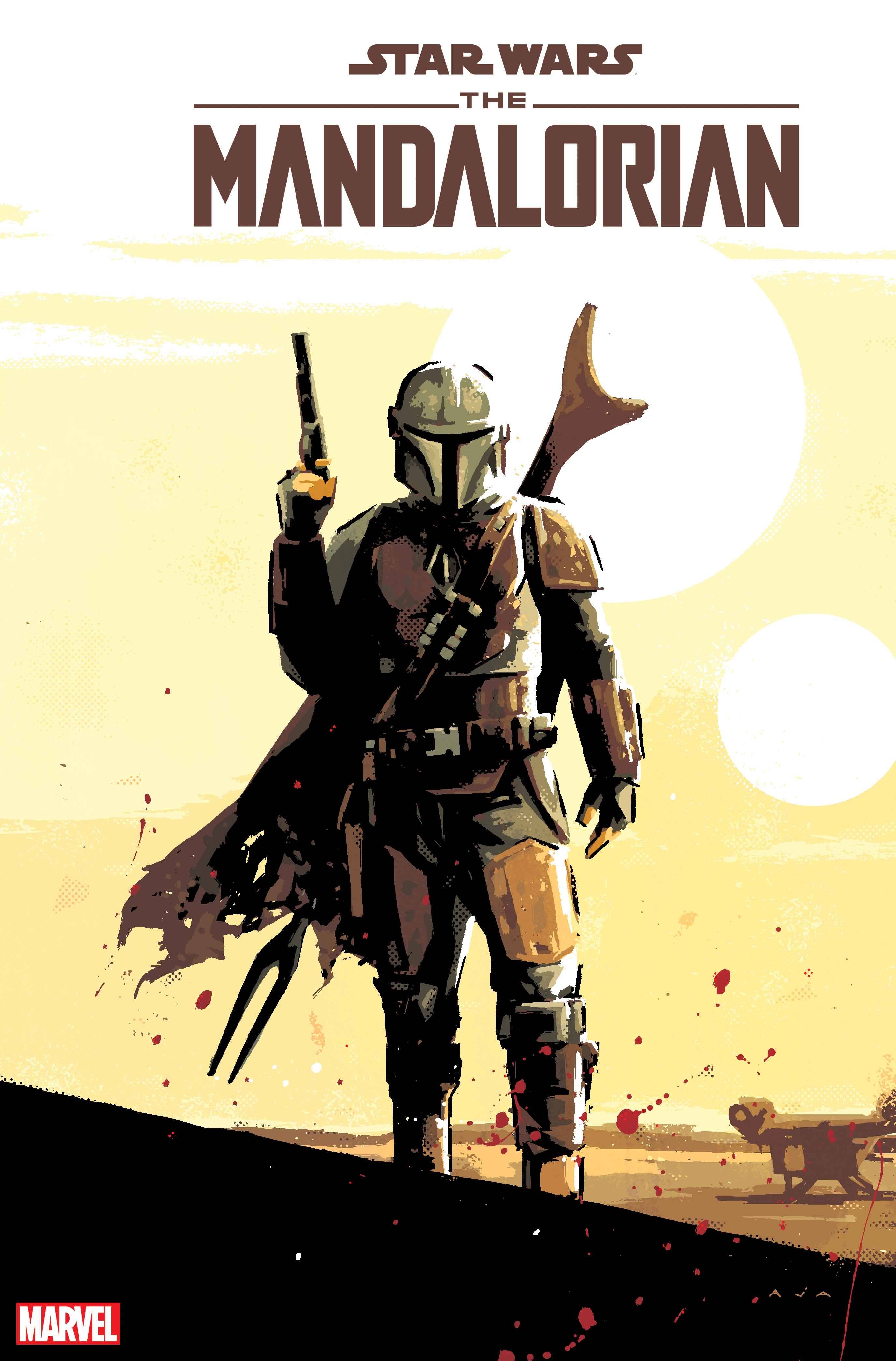 STAR WARS MANDALORIAN #1 1:25 DAVID AJA VARIANT - Slab City Comics 