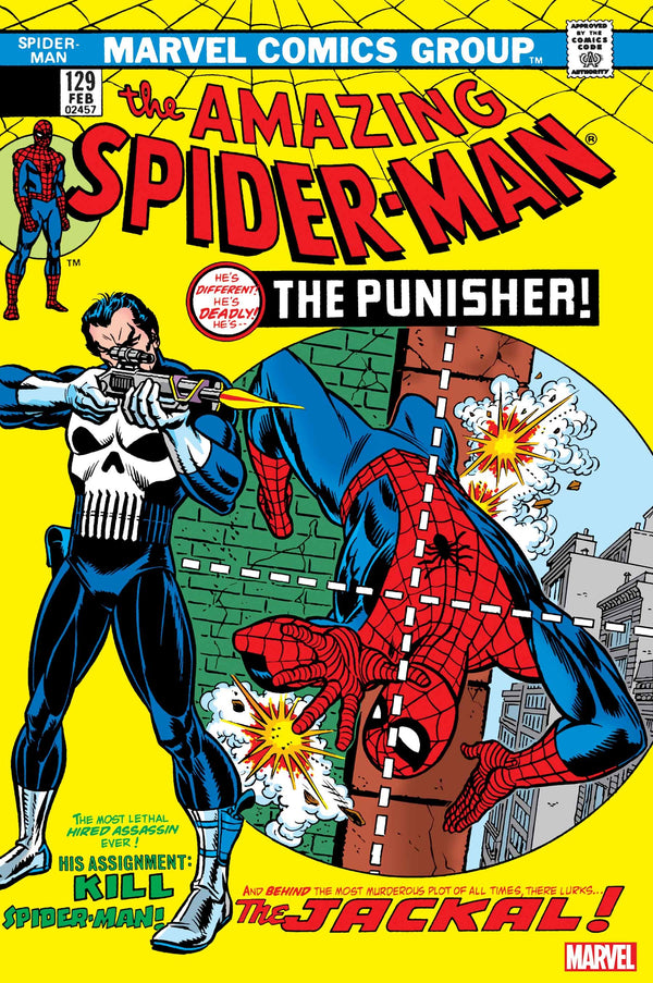 AMAZING SPIDER-MAN #129 FACSIMILE EDITION - Slab City Comics 