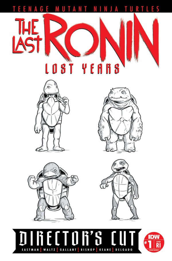 TMNT LAST RONIN LOST YEARS DIRECTORS CUT #1 1:10 DEODATO VARIANT - Slab City Comics 
