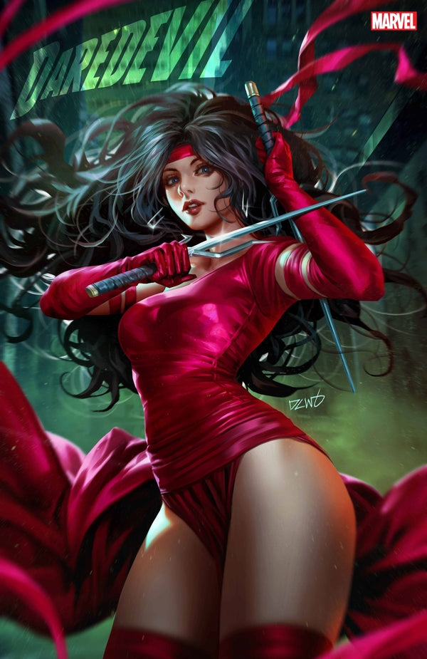 DAREDEVIL #11 DERRICK CHEW ELEKTRA VARIANT - Slab City Comics 