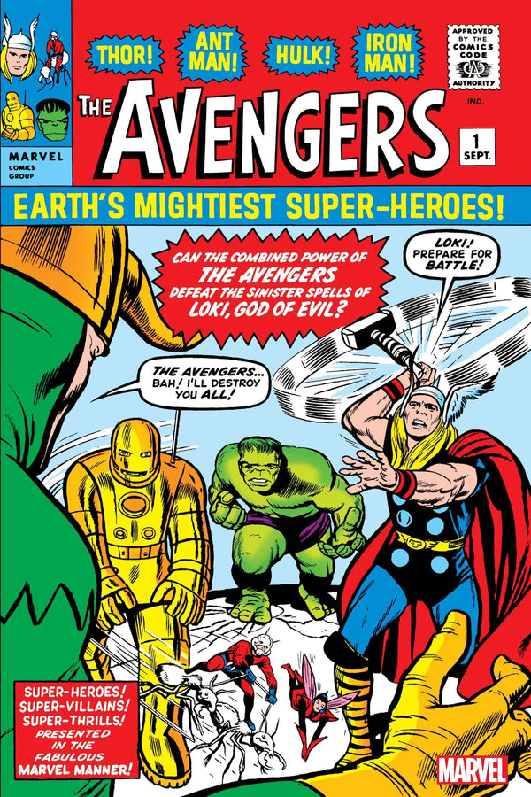 AVENGERS #1 FACSIMILE EDITION - Slab City Comics 