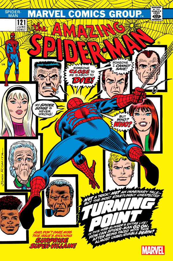 AMAZING SPIDER-MAN #121 FACSIMILE EDITION - Slab City Comics 