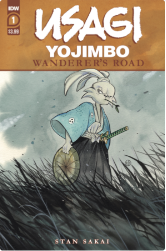 USAGI YOJIMBO WANDERERS ROAD #1 PEACH MOMOKO CVR - Slab City Comics 
