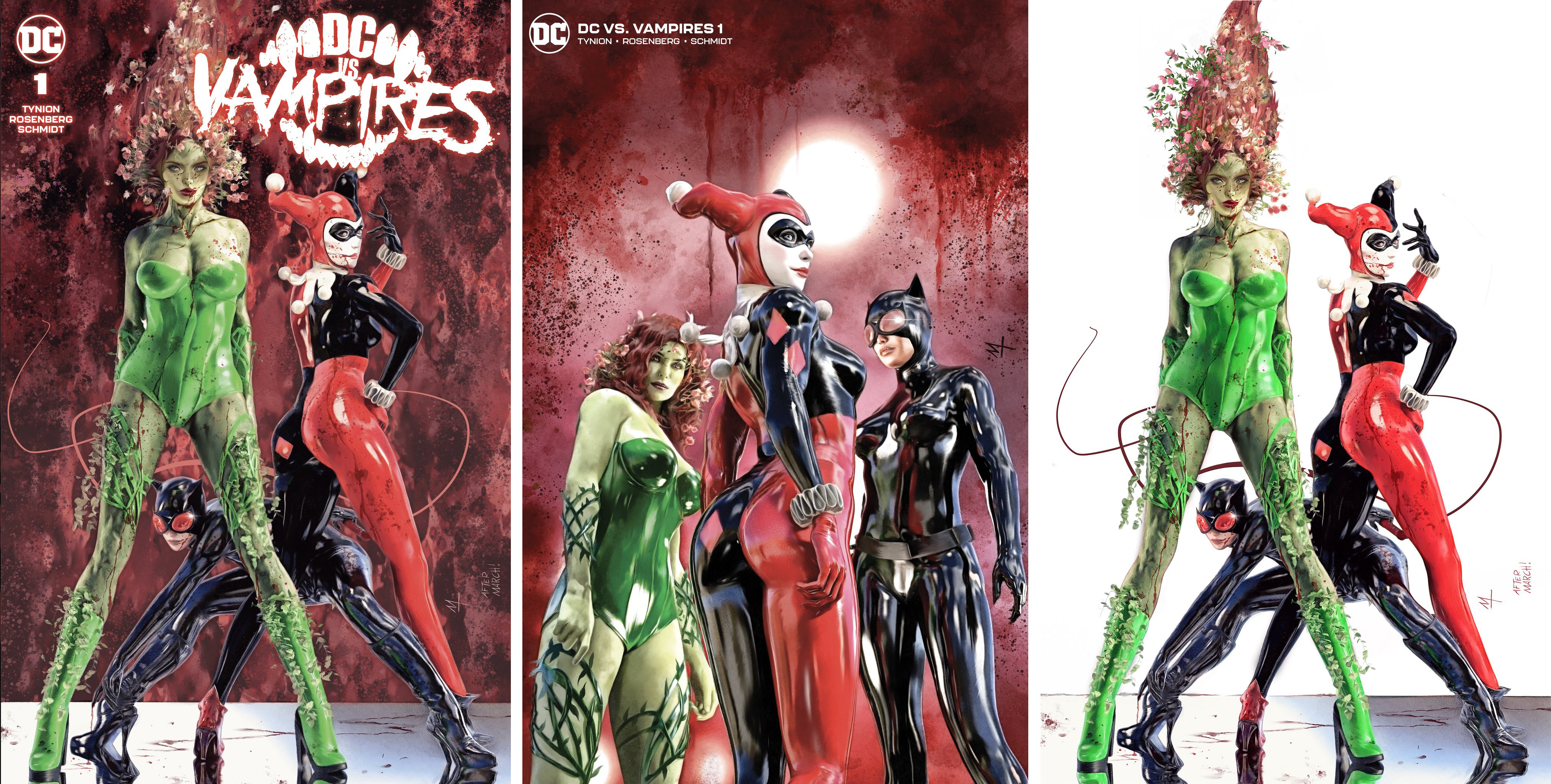 DC VS VAMPIRES #1 TURINI VARIANTS - Slab City Comics 