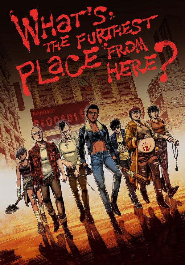 WHAT'S THE FURTHEST PLACE FROM HERE? #1 - LIPWEI VARIANTS - Slab City Comics 