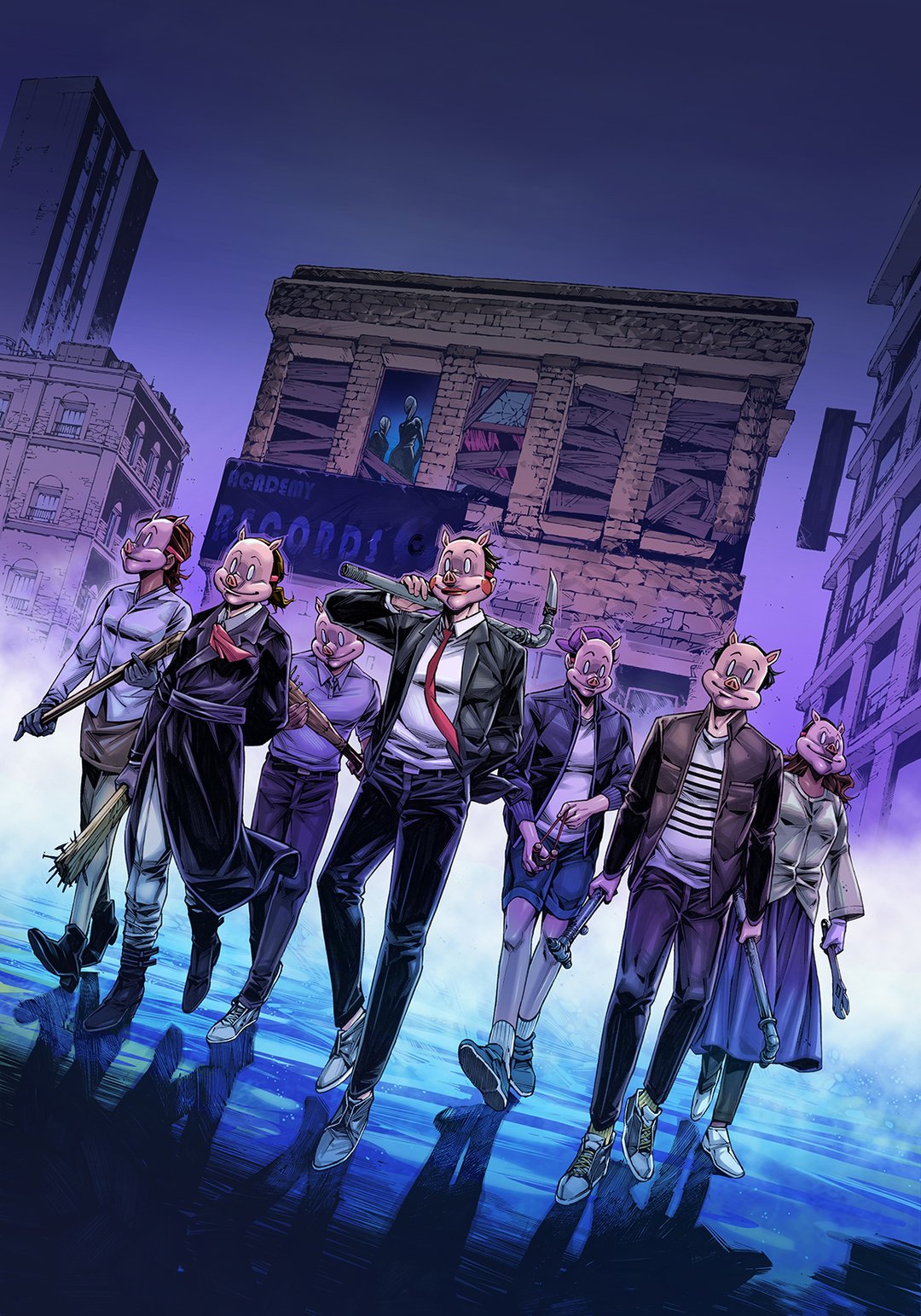 WHAT'S THE FURTHEST PLACE FROM HERE? #1 - LIPWEI VARIANTS - Slab City Comics 
