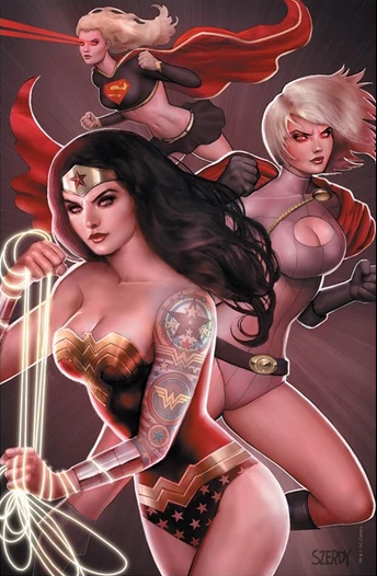 TALES FROM THE DARK MULTIVERSE INFINITE CRISIS SZERDY VARIANT - Slab City Comics 
