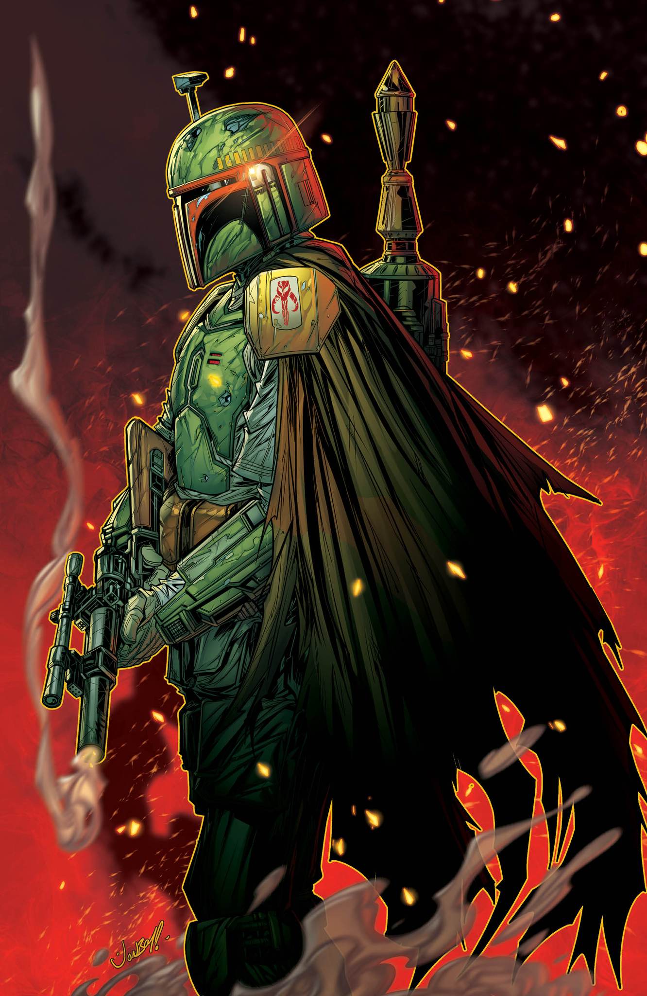 STAR WARS WAR OF THE BOUNTY HUNTERS #3 JONBOY MEYERS VARIANTS - Slab City Comics 