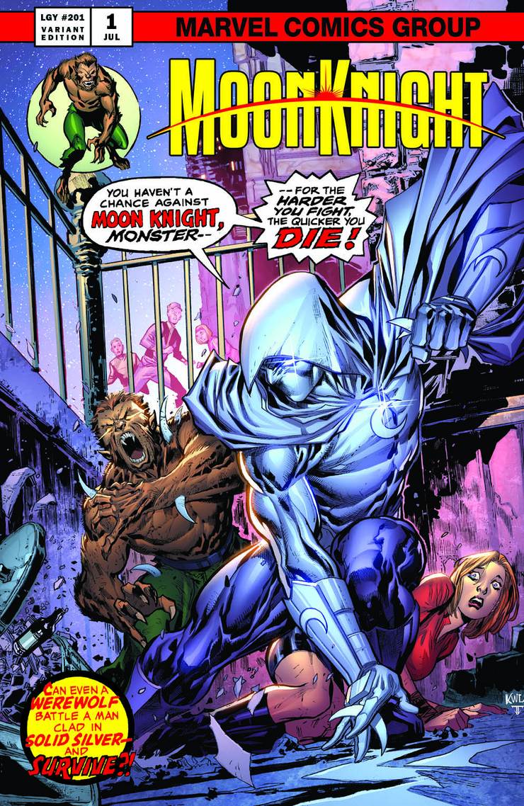 MOON KNIGHT #1 KEN LASHLEY CONVENTION EXCLUSIVE - Slab City Comics 