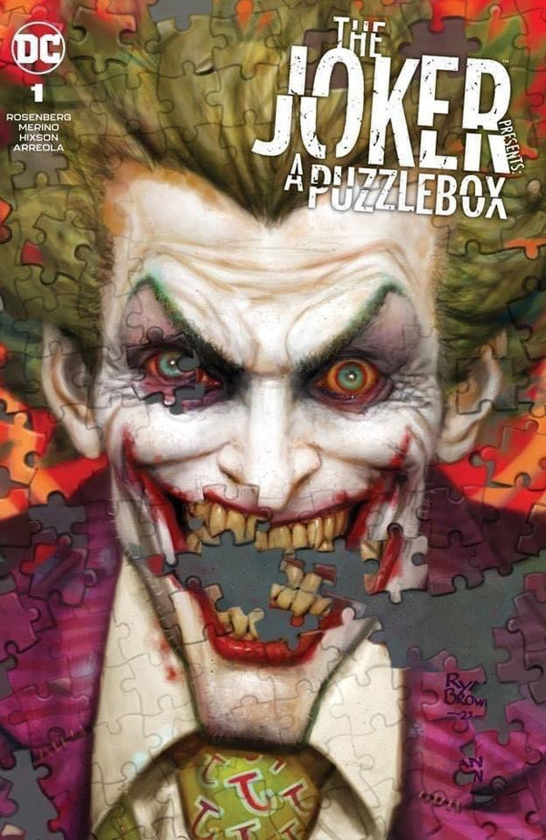 The Joker Presents: A Puzzlebox #1 Ryan Brown Variants - Slab City Comics 
