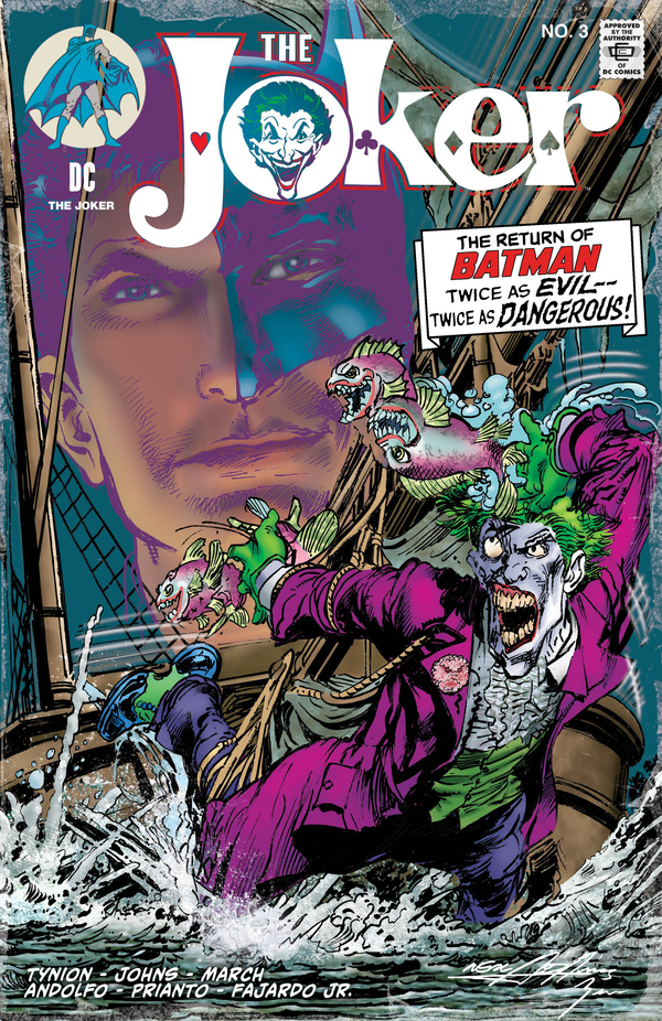 Joker #3 Neal Adams Variant - Slab City Comics 