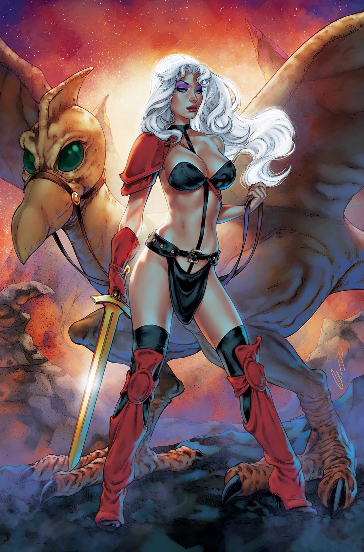 TAARNA #4 ELIAS CHATZOUDIS VARIANTS - Slab City Comics 