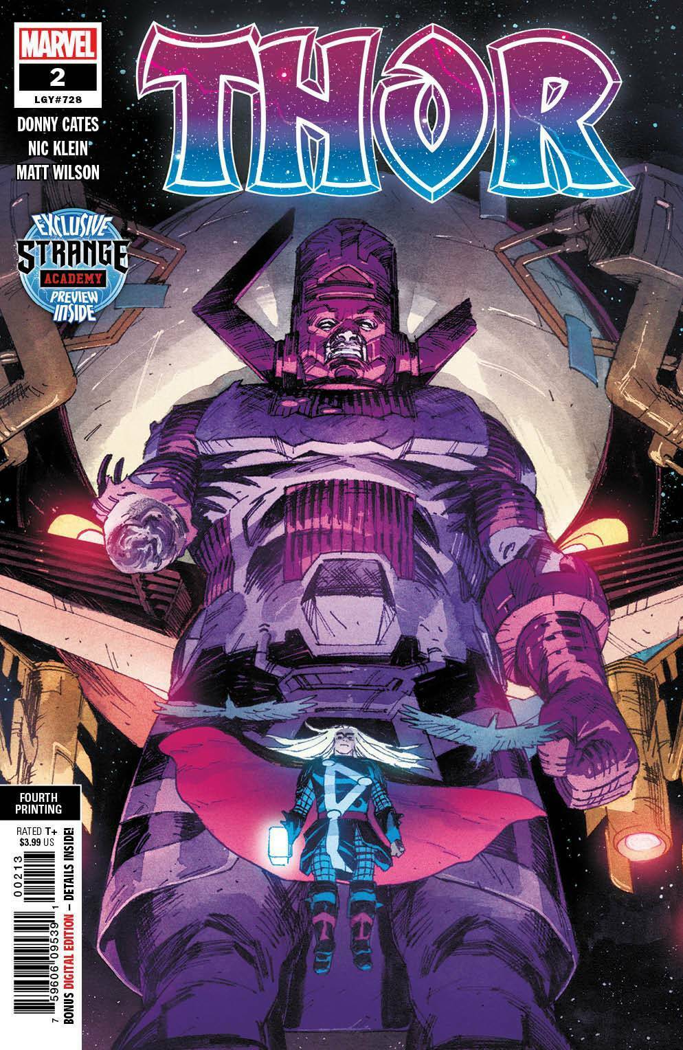 THOR #2 4TH PRINT NIC KLEIN VARIANT - Slab City Comics 