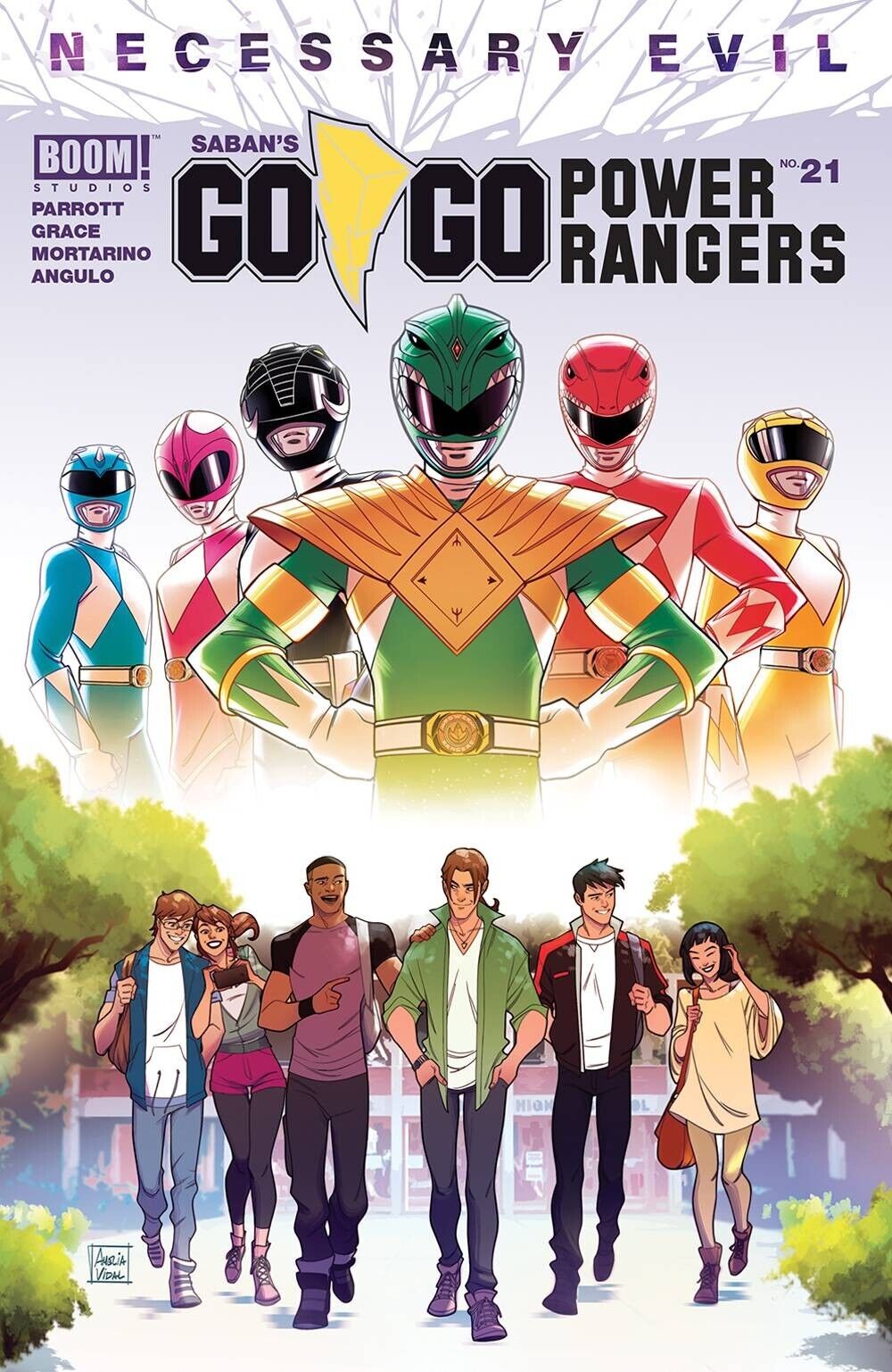 GO GO POWER RANGERS #21 - Slab City Comics 